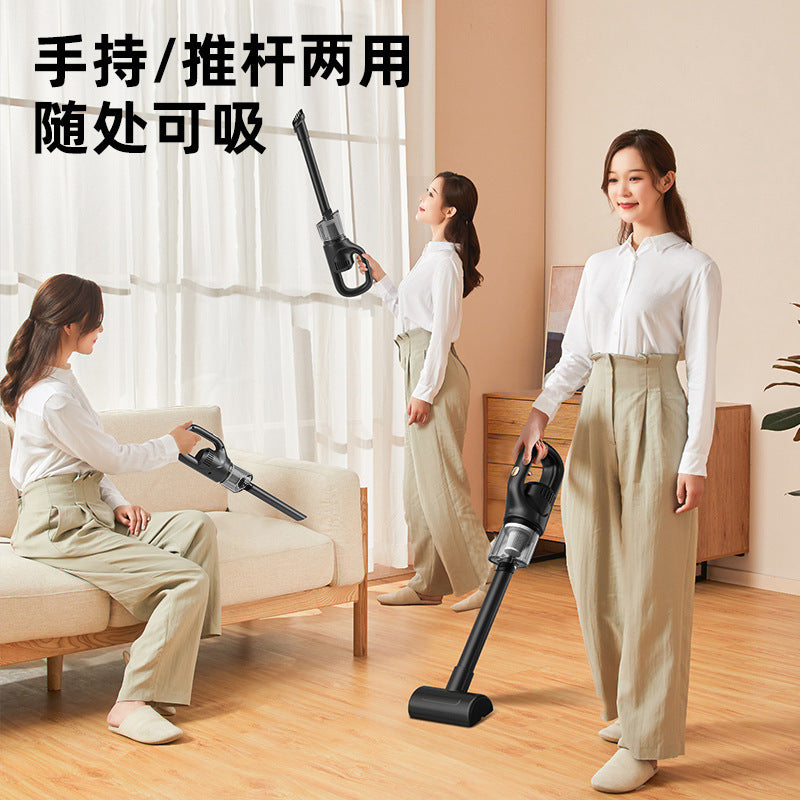 Wireless Rechargeable Vacuum Cleaner Cross-border Portable Handheld Household Vehicle-mounted Strong Suction High-power Vacuum Cleaner